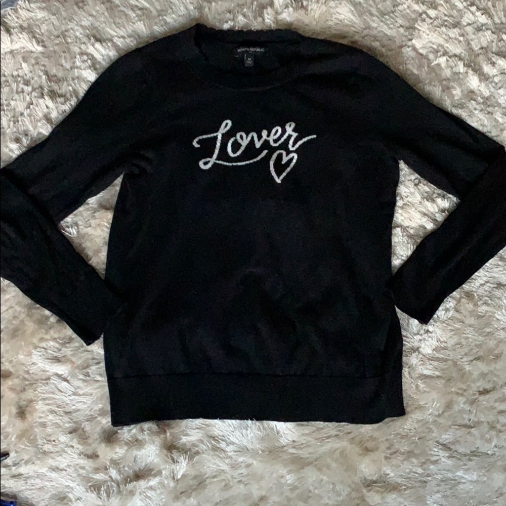 Black Banana Republic sweater size medium